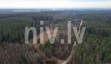 A place for the construction of a private house on the border of Valmiera