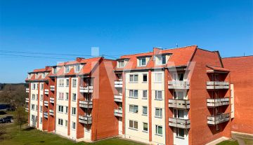 Светлая трехкомнатная квартира в городе Цесис, на улице Лока