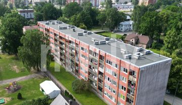 Bright three-room apartment for sale in Valmiera, Pārgaujas Street