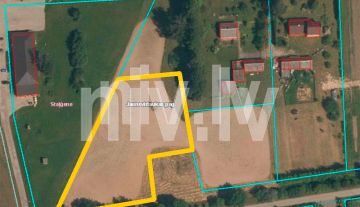 Land for private construction in Jelgava region